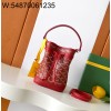 [리미티드] 고야드 쁘띠 플로 버킷 백 레드 12*10*17.5cm