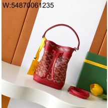 [리미티드] 고야드 쁘띠 플로 버킷 백 레드 12*10*17.5cm