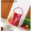 [리미티드] 고야드 쁘띠 플로 버킷 백 레드 12*10*17.5cm