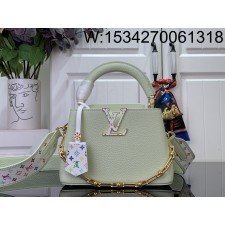 [88factory] 루이비통 LV x TM 카퓌신 미니 아보카도 그린 M14101 14*8*21cm