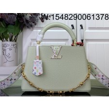 [88factory] 루이비통 LV x TM 카퓌신 BB 아보카도 그린 M14101 17.3*9*27cm
