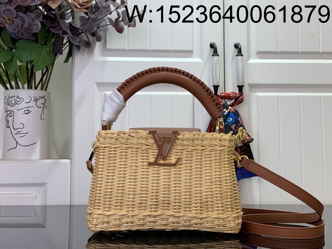 [88factory] 루이비통 카퓌신 미니 21*8*14cm M14365 브라운 