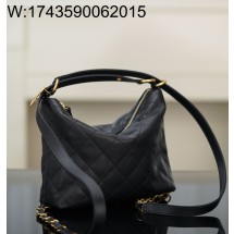 [JD] 샤넬 25SS 호보백 백팩 골드 메탈 블랙 스몰 20*31*8.5cm