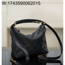 [JD] 샤넬 25SS 호보백 백팩 골드 메탈 블랙 스몰 20*31*8.5cm