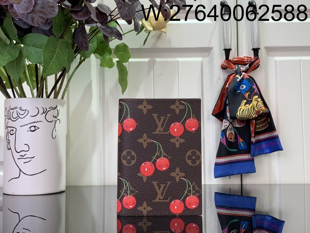 [88factory] 루이비통 LV x TM 패스포트 커버 여권지갑 M13424 14*2.5*10cm