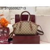 [JHL] 구찌 GG 엠블럼 스몰 탑 핸들백 839005 31*12*17cm 베이지