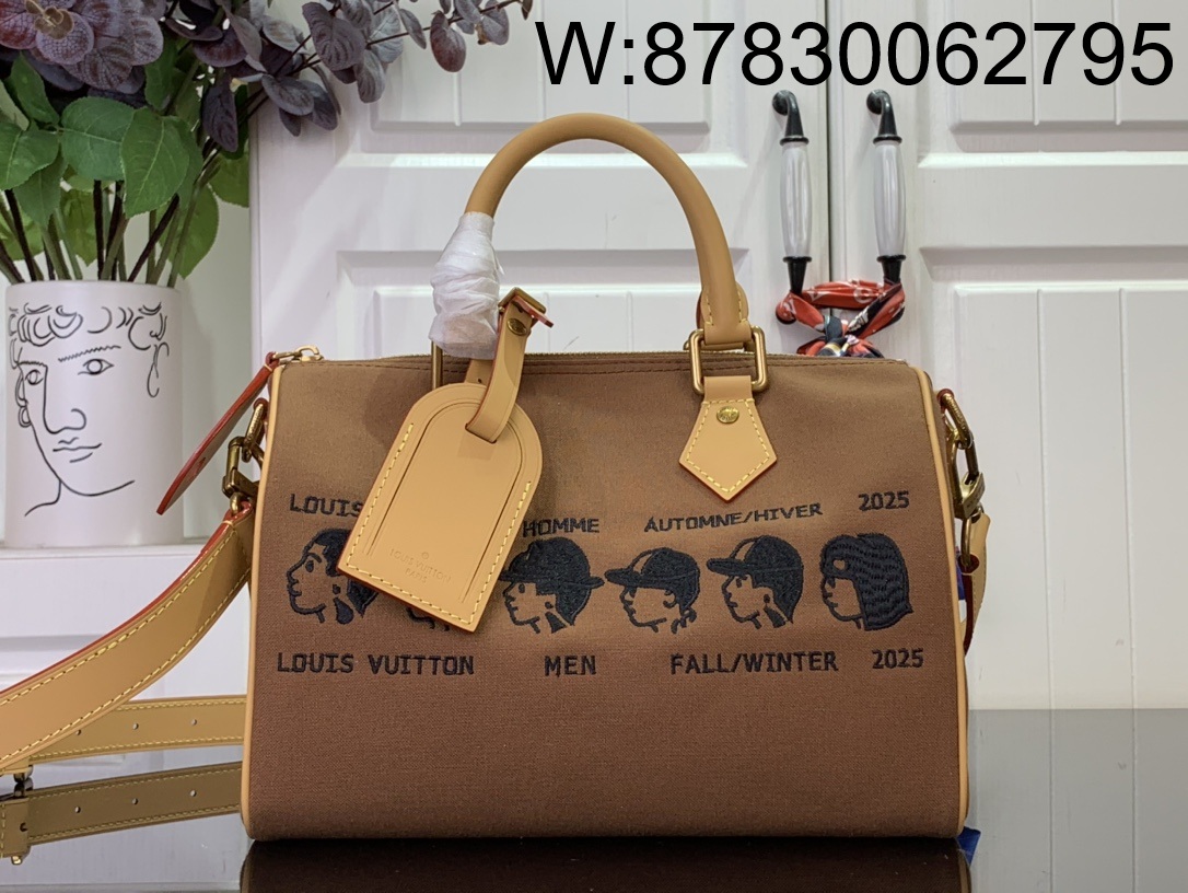 [88factory] 루이비통 스피디 25 M15218 25*19*15cm 브라운