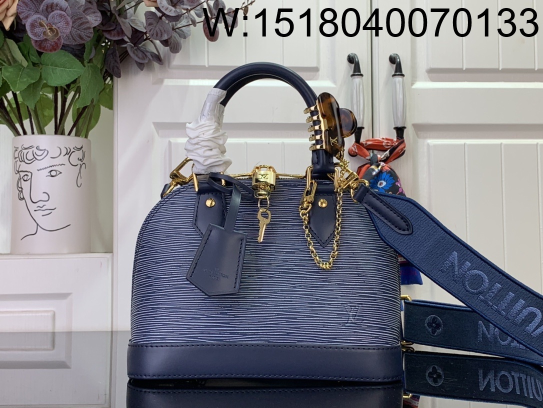 [88factory] 루이비통 알마 BB M14853 23.5*17.5*11.5cm 블루