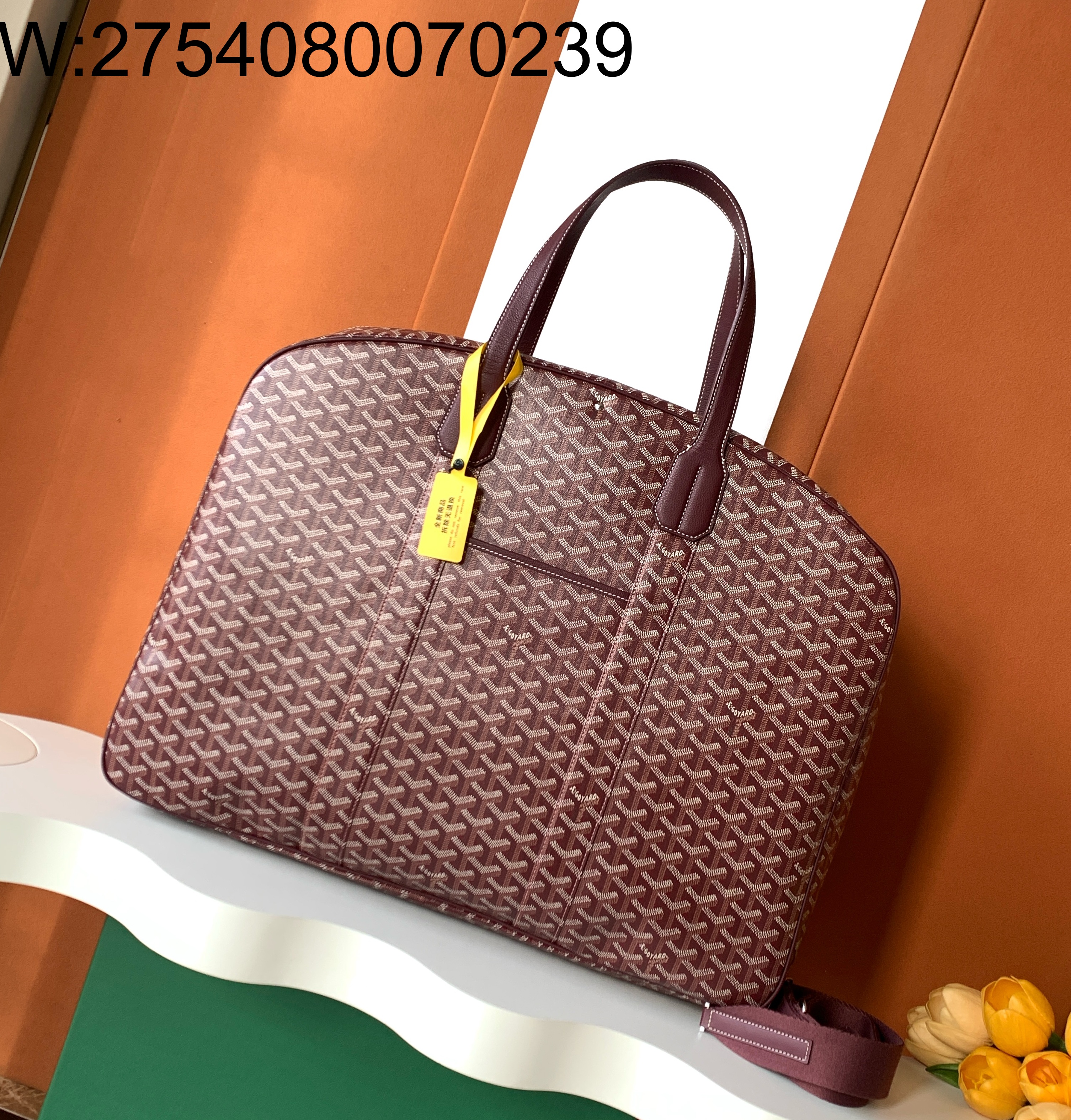[리미티드] 고야드 새빌 로 수트 케이스 54.5*17.5*41cm 와인