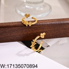 AGG 루이비통 LV 아이코닉 귀걸이 골드 M01841