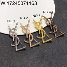 AGG 샤넬 줄 무늬 브로치 4컬러