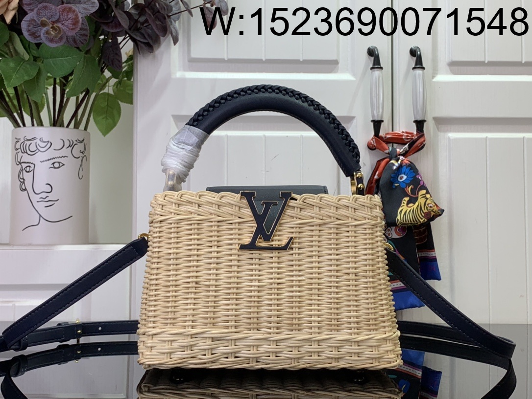 [88factory] 루이비통 카퓌신 미니 M26003 21*8*14cm 블랙