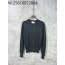 [사슬공장] 아미 FW23 레드 로고 자수 니트 다크 그레이