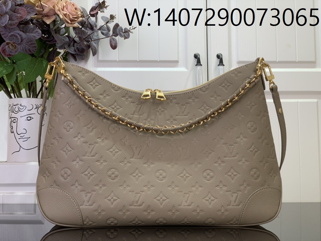 [88factory] 루이비통 Sac Boulogne GM M25854 40*29*15cm 회갈색