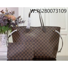 [88factory] 루이비통 네버풀 GM 라지 N40597 32*19*39cm 다미에 브라운 레드