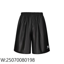 [잔디집2] 발렌시아가 모노그램 8 자수 운동 반바지 블랙
