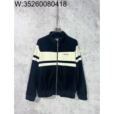[사슬공장] 셀린느 SS25 배색 트레이닝집업 자켓