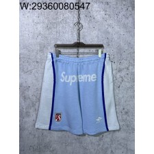 [사슬공장] 슈프림 x umbro SS25 위크9 모노그램 자카드 반바지 스카이 블루