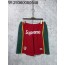 [사슬공장] 슈프림 x umbro SS25 위크9 모노그램 자카드 반바지 레드
