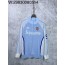 [사슬공장] 슈프림 x umbro SS25 모노그램 자카드 지퍼 가디건 스카이 블루