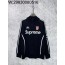 [사슬공장] 슈프림 x umbro SS25 모노그램 자카드 지퍼 가디건 블랙
