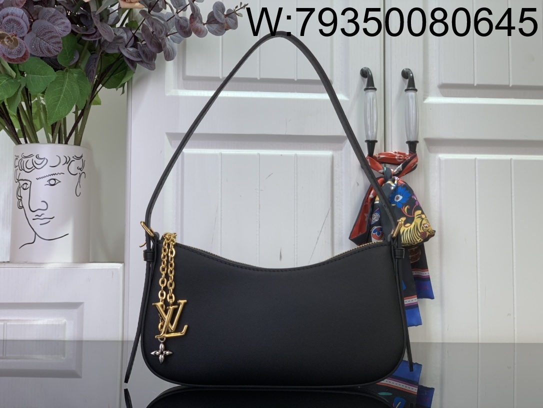 [88factory] 루이비통 포쉐트 LV 블룸 M25525 23*10*4cm 블랙 