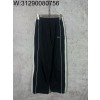 [사슬공장] 발렌시아가 Tracksuit 캐쥬얼 옆 흰색 줄 루즈핏 팬츠 블랙