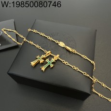 AGG 크롬하츠 더블 십자가 펜던...