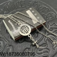 AGG 크롬하츠 더블 펜던트 목걸이