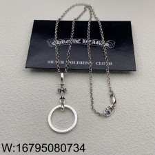 AGG 크롬하츠 더블 펜던트 동그라미 목걸이