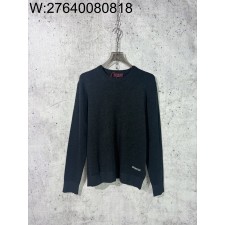 [사슬공장] 구찌 SS25 밑에 모노그램 자카드 순색 니트 그레이 