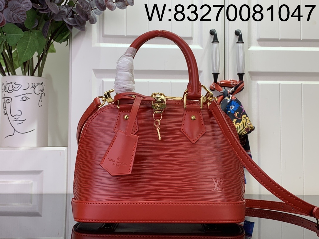 [88factory] 루이비통 알마 BB M25226 23.5*17.5*11.5cm 다크 레드