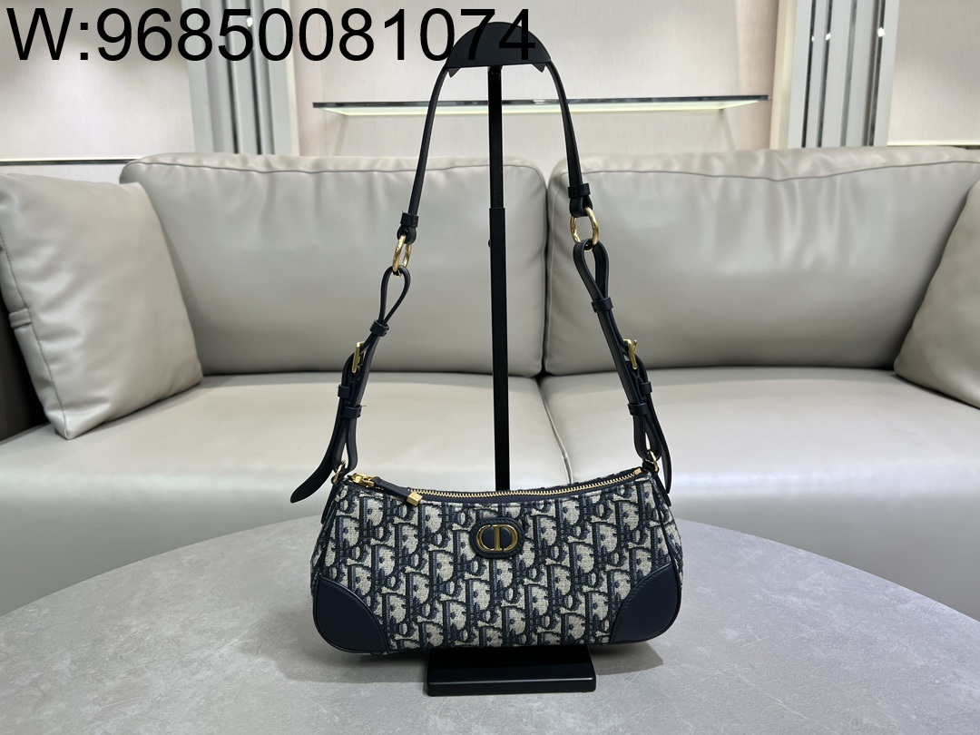 [JHL] 디올 오블리크 30 몽테인 원더러스트 미니 백 S2398UTZQ 블루 26*12*7cm