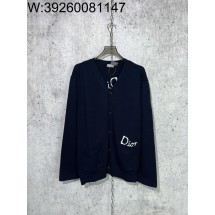 [사슬공장] 디올 SS25 모노그램 자수 가디건 네이비