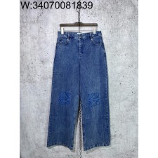 [사슬공장] 로에베 FW25 더블 아나그램 청바지 블루
