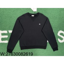 [잔디집1] 셀린느 SS25 로고 자수 단색 맨투맨 블랙