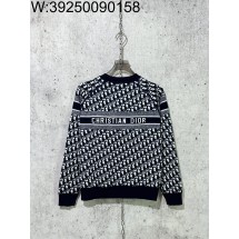 [사슬공장] 디올 크리스찬 23FW 캐시미어 오블리크 양면 니트 네이비