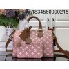 [88factory] 루이비통 스피디 P9 반둘리에 25 M15279 32*22.5*18cm 핑크