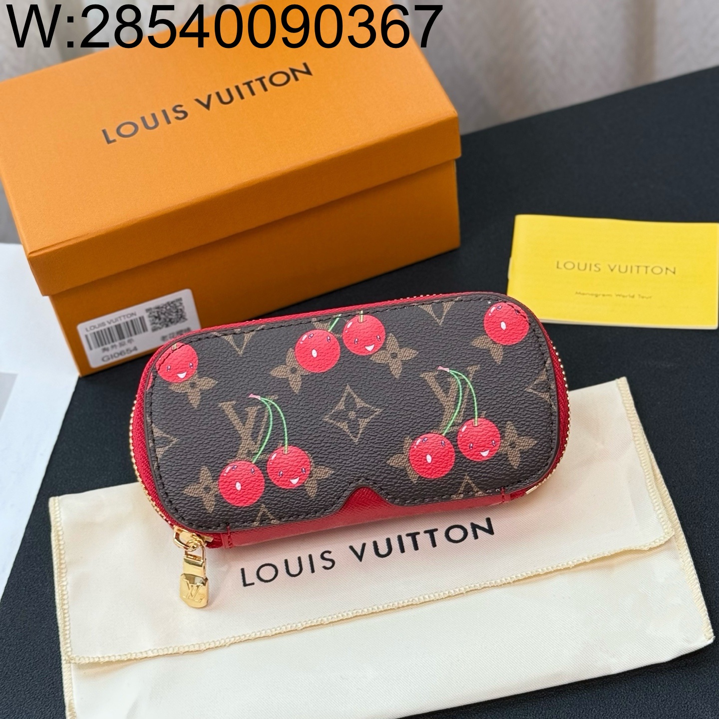 [88factory] 루이비통 LV x TM 선글라스 파우치 GI1332 레드 