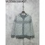 [사슬공장] 디올 크리스찬 23FW 캐시미어 오블리크 양면 후드집업 그레이