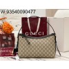 [JHL] 구찌 GG 엠블럼 미디엄 숄더백 블랙 847449 30*19*11cm