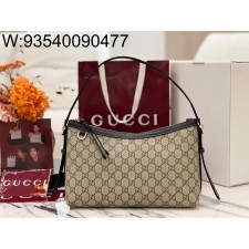 [JHL] 구찌 GG 엠블럼 미디엄 숄더백 블랙 847449 30*19*11cm
