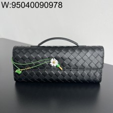 징 팩토리 보테가베네타 안디아모 클러치 836810 31*13*3cm 블랙
