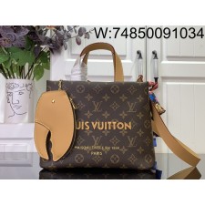[88factory] 루이비통 PHARREL and 니고 collection's 토트 M13940 25*11*19cm 브라운