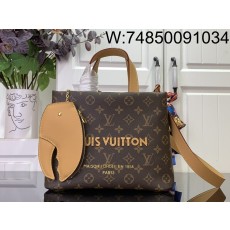 [88factory] 루이비통 PHARREL and 니고 collection's 토트 M13940 25*11*19cm 브라운