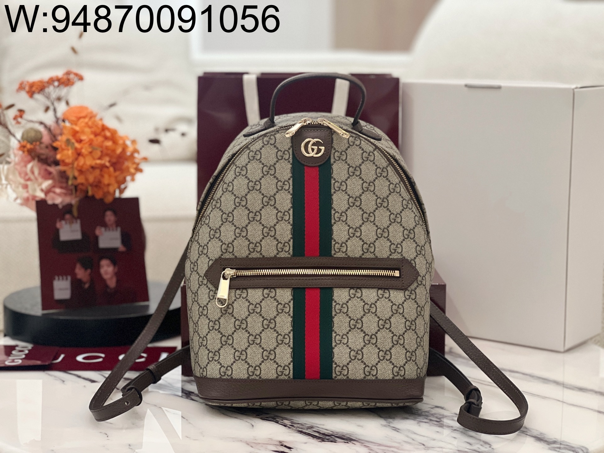 [JHL] 구찌 GG 오피디아 백팩 836856 23.5*30*13cm