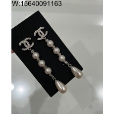 AGG 샤넬 CC로고 진주 물방울...