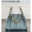 [JD] 샤넬 25 스몰 핸드백 그레인드 카프스킨 골드 메탈 스카이 블루 30*26*14cm
