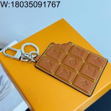 AGG 루이비통 초콜릿 키링 백 참 브라운 M01478