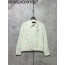 [사슬공장] 폴로 랄프로렌 Ralph Lauren 로고 자수 지퍼 숏 카라넥 자켓 화이트